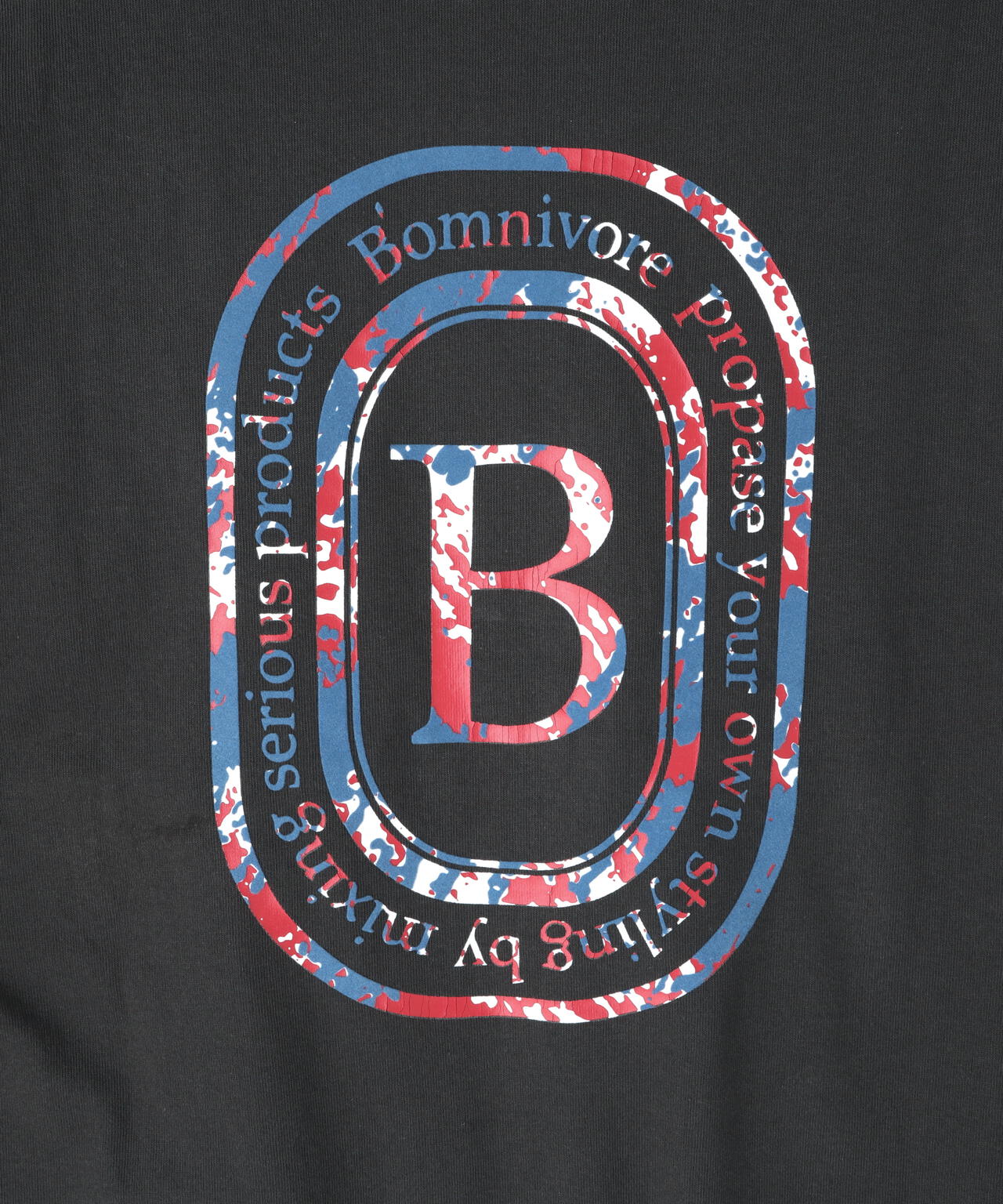 B omnivore/ビーオムニボー　L/S FLOCKY LOGO