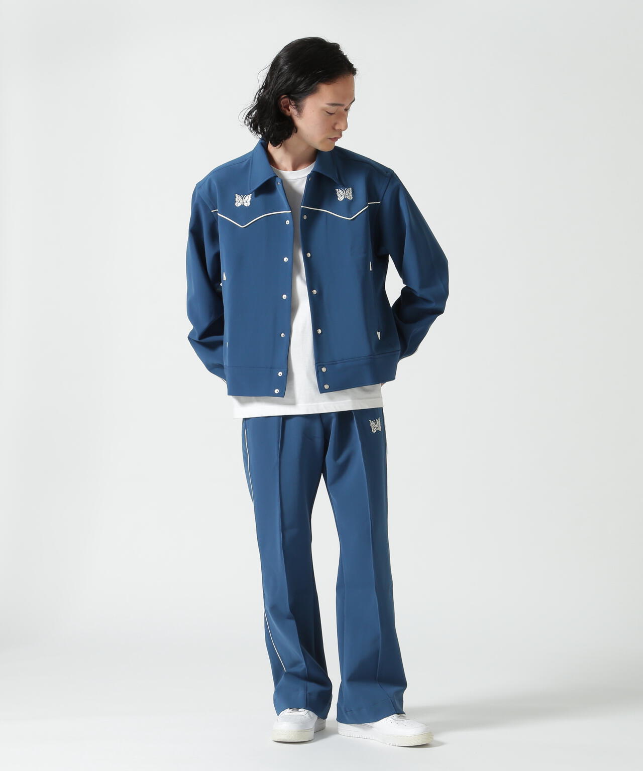 Needles/ニードルズ　Piping Cowboy Jac - Double Cloth