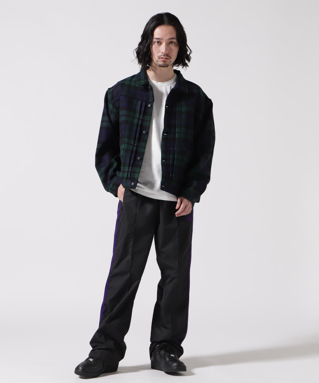 Needles/ニードルズ　別注MW Jean JK - Wool Tartan Plaid