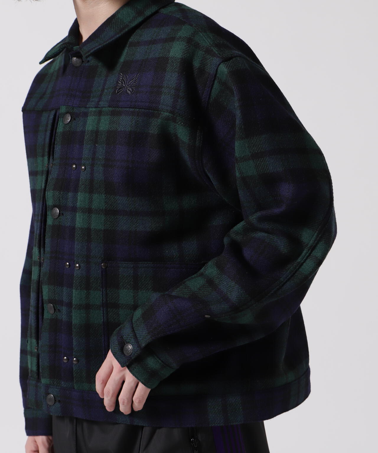 Needles/ニードルズ　別注MW Jean JK - Wool Tartan Plaid