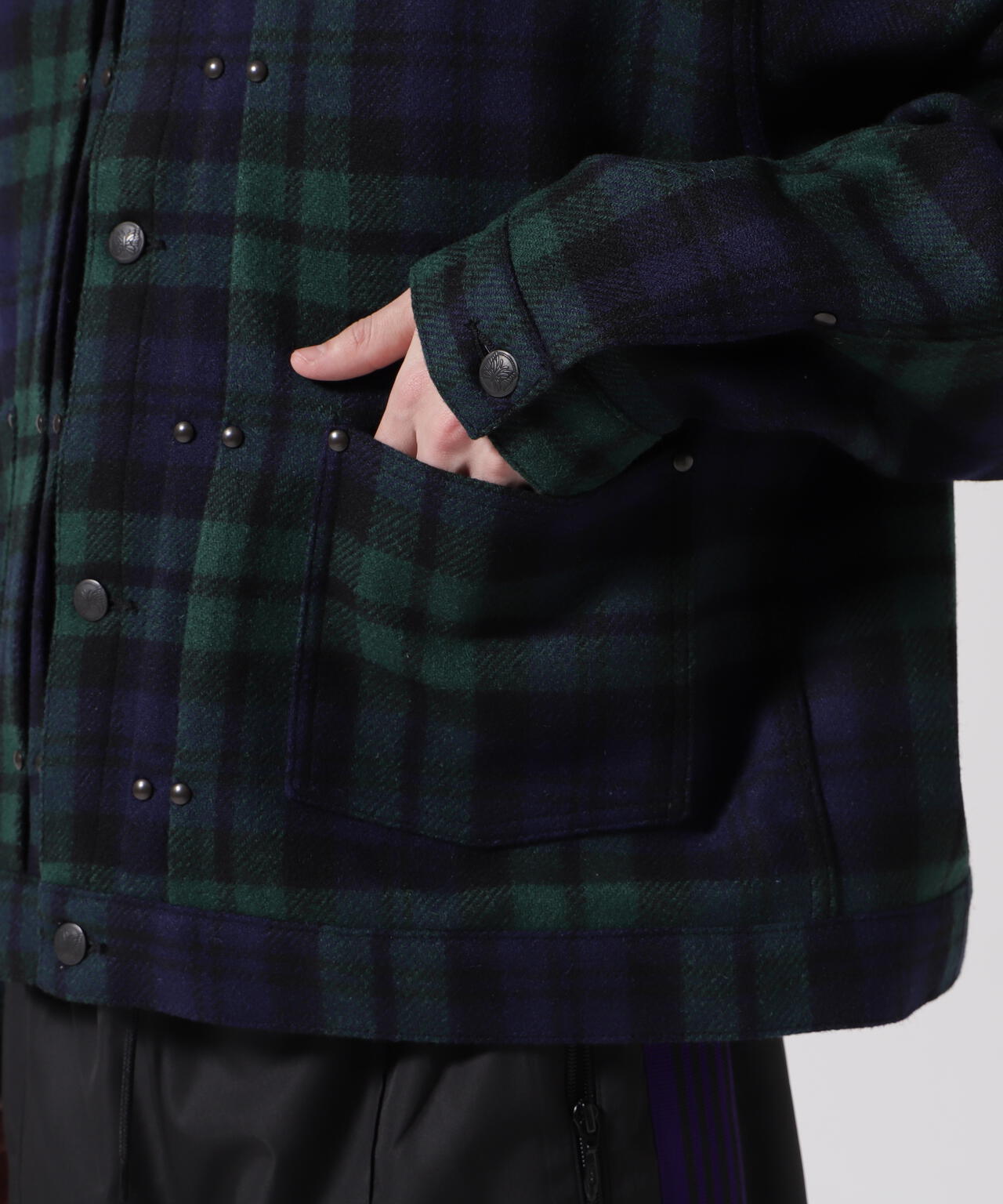 Needles/ニードルズ　別注MW Jean JK - Wool Tartan Plaid