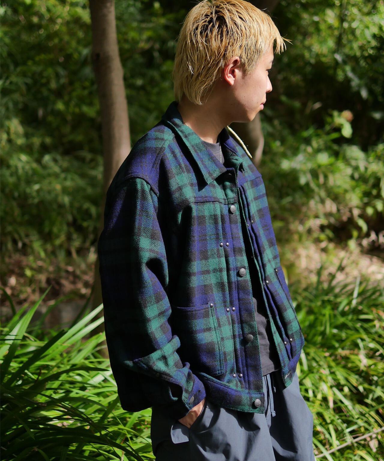 Needles/ニードルズ　別注MW Jean JK - Wool Tartan Plaid