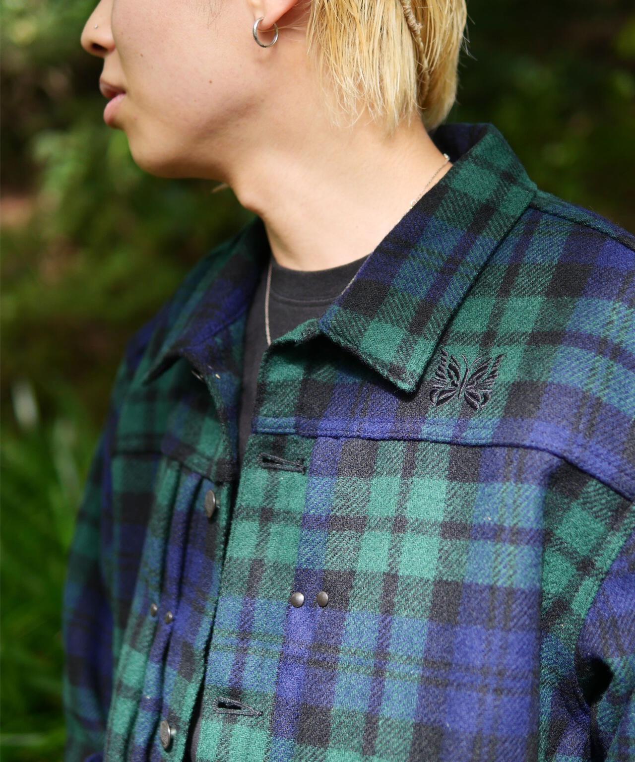Needles/ニードルズ　別注MW Jean JK - Wool Tartan Plaid