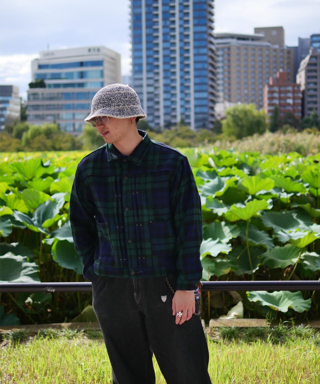 Needles/ニードルズ　別注MW Jean JK - Wool Tartan Plaid