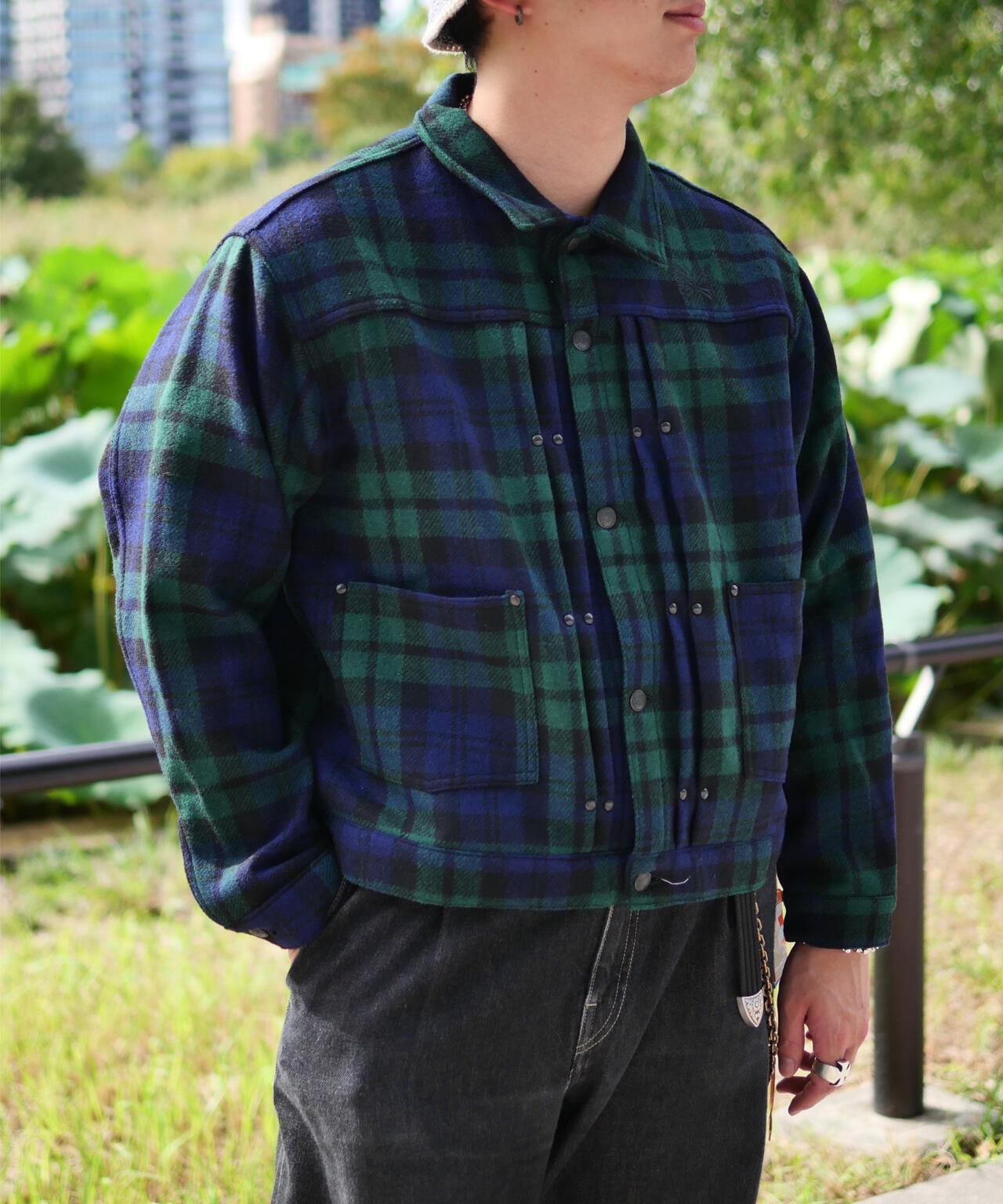Needles/ニードルズ　別注MW Jean JK - Wool Tartan Plaid