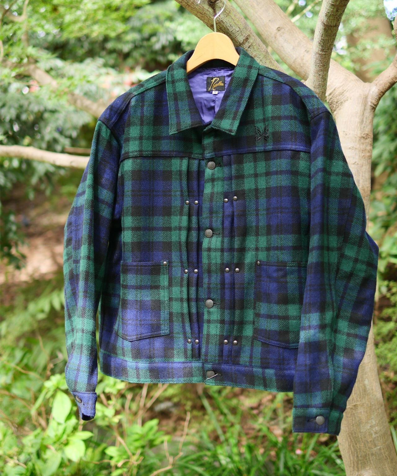 Needles/ニードルズ　別注MW Jean JK - Wool Tartan Plaid
