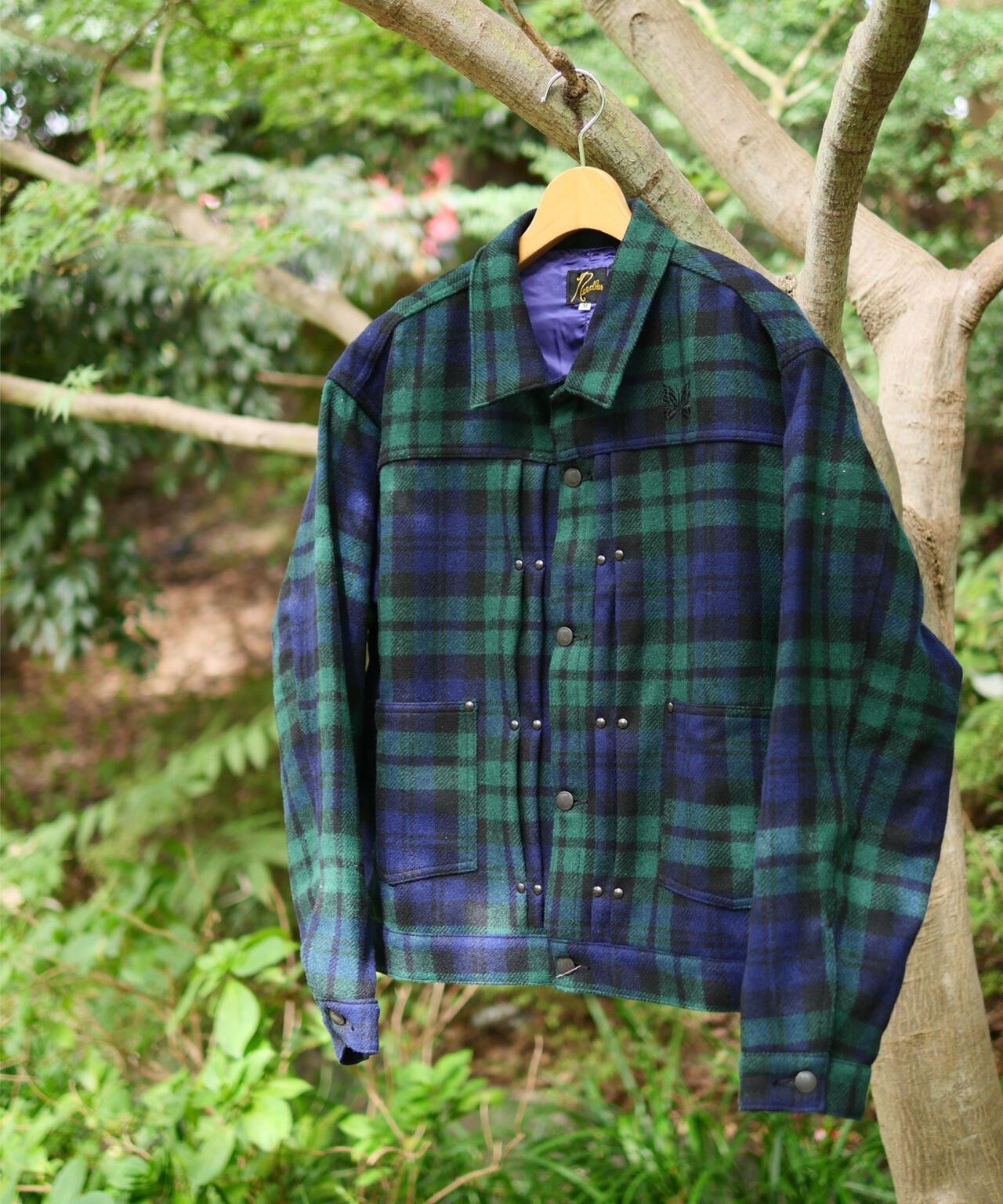 Needles/ニードルズ　別注MW Jean JK - Wool Tartan Plaid