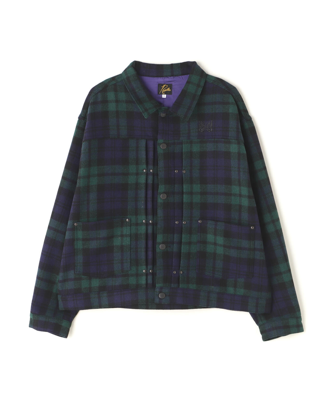 Needles/ニードルズ　別注MW Jean JK - Wool Tartan Plaid