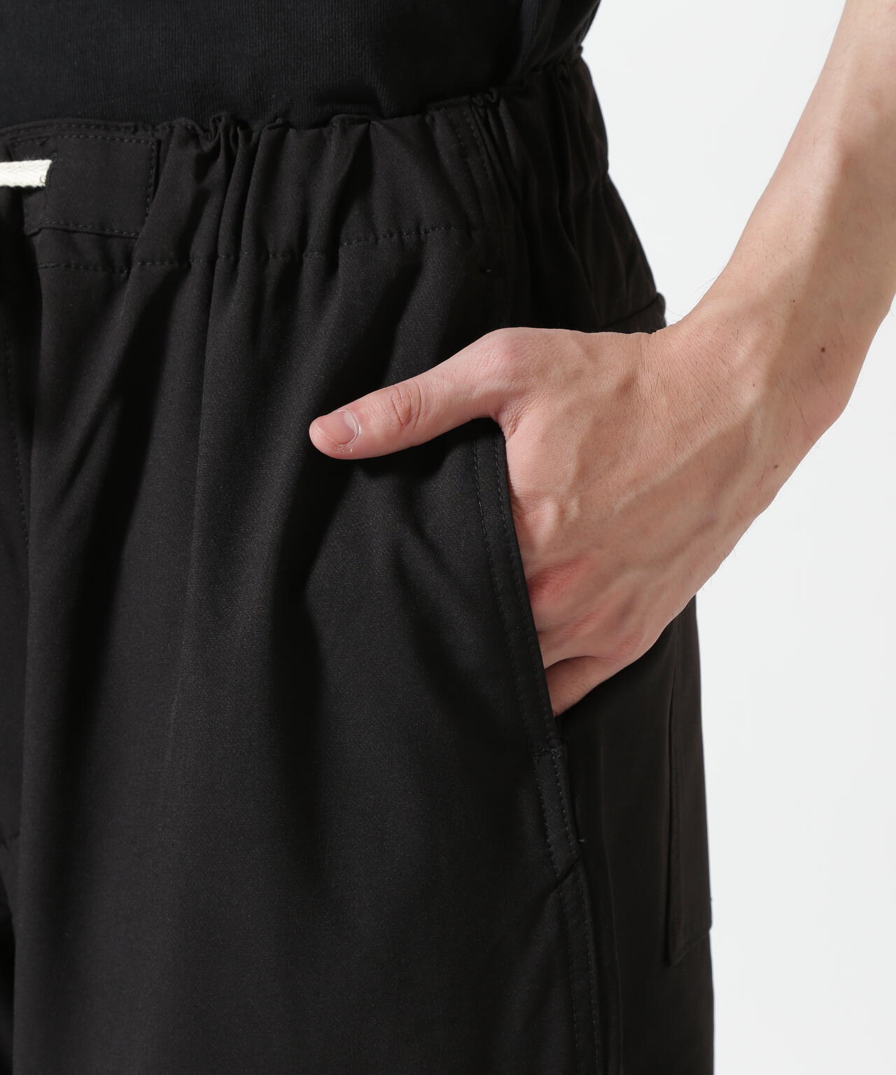 B omnivore/ビーオムニボー  STRETCH POLYESTER CARGO PANTS