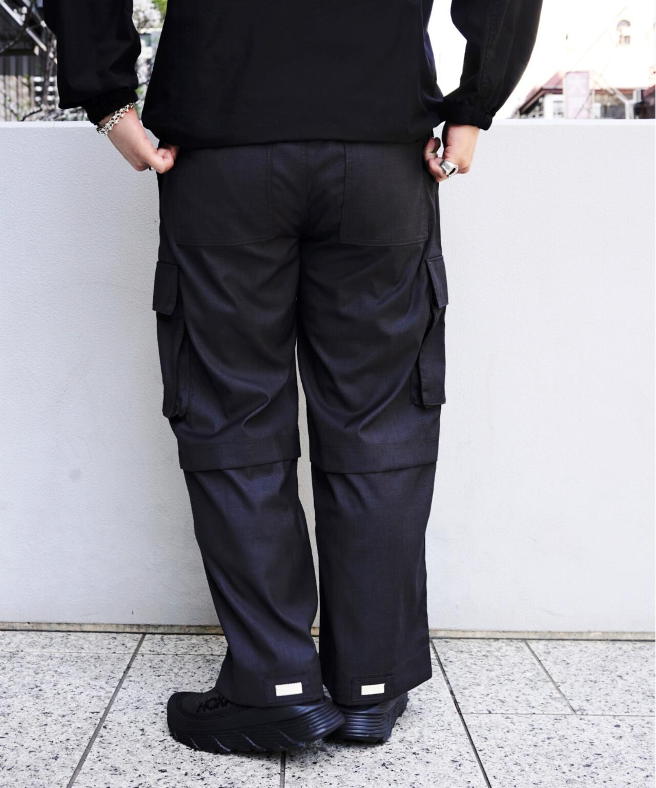 B omnivore/ビーオムニボー  TR CARGO PANTS