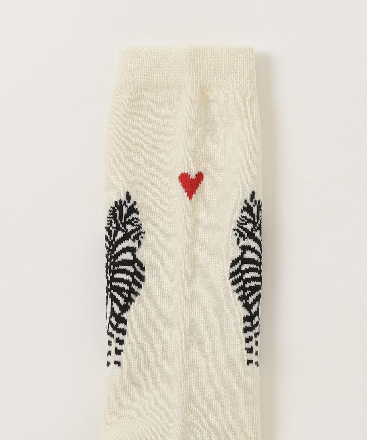 BOHEMIANS / ボヘミアンズ LOVE ZEBRA SOCKS ソックス　ウィメンズ