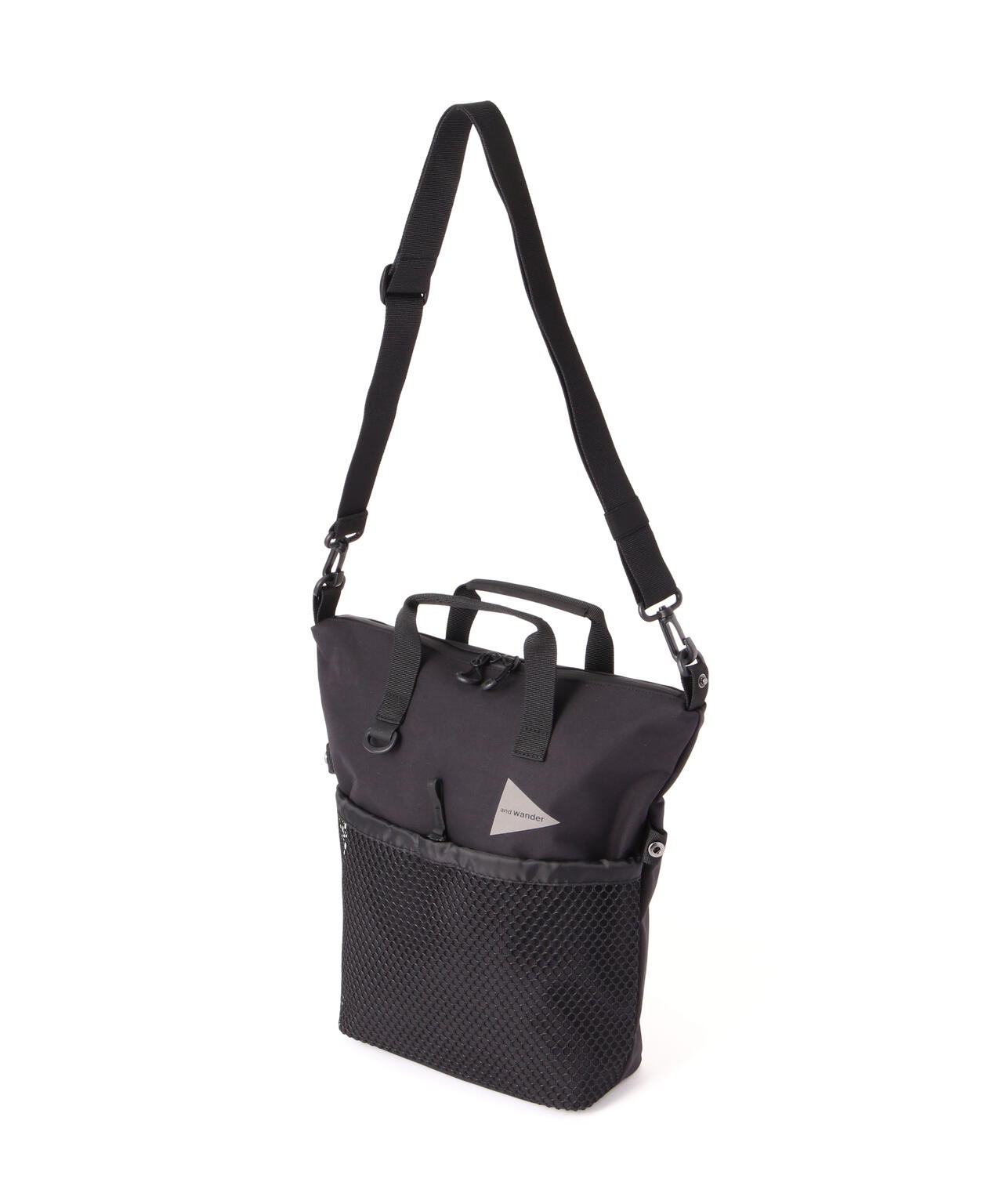and wander/アンドワンダー  PE/CO 2way bag