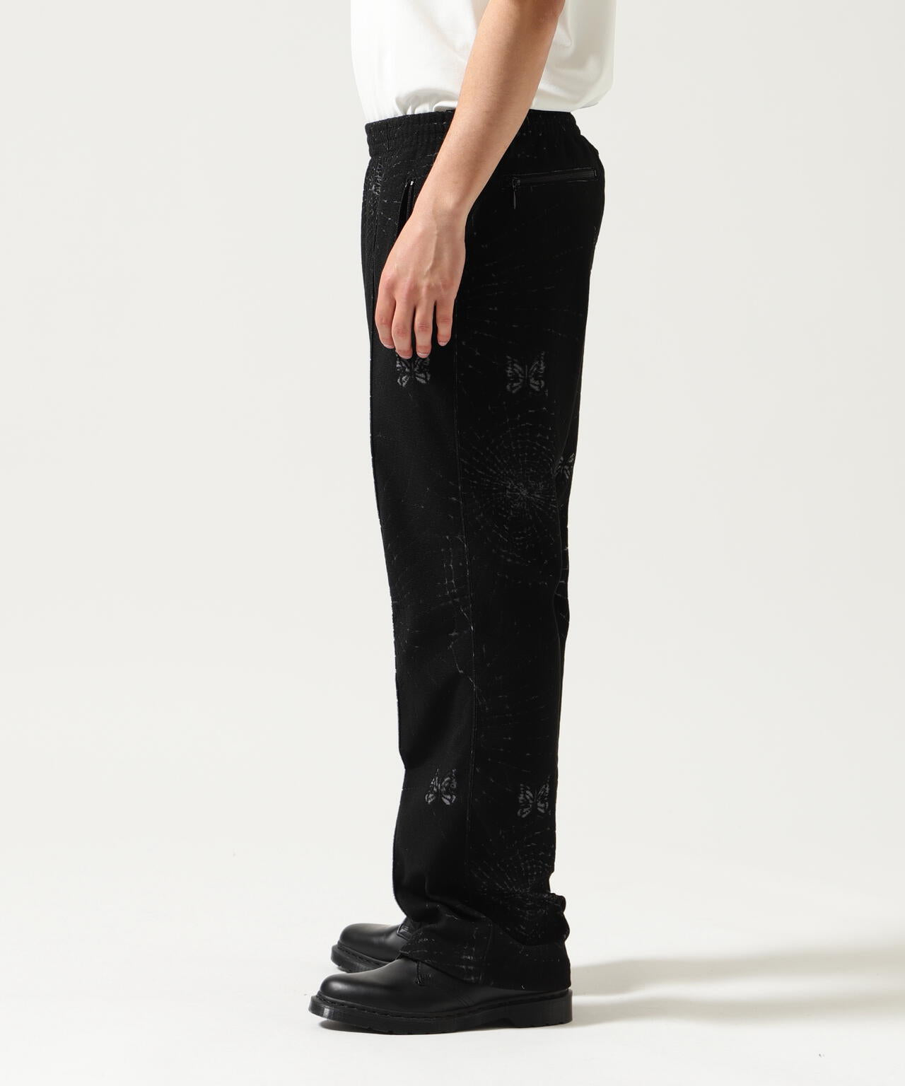 Needles/ニードルズ  Track Pant-Pile Jacquard Spider Web