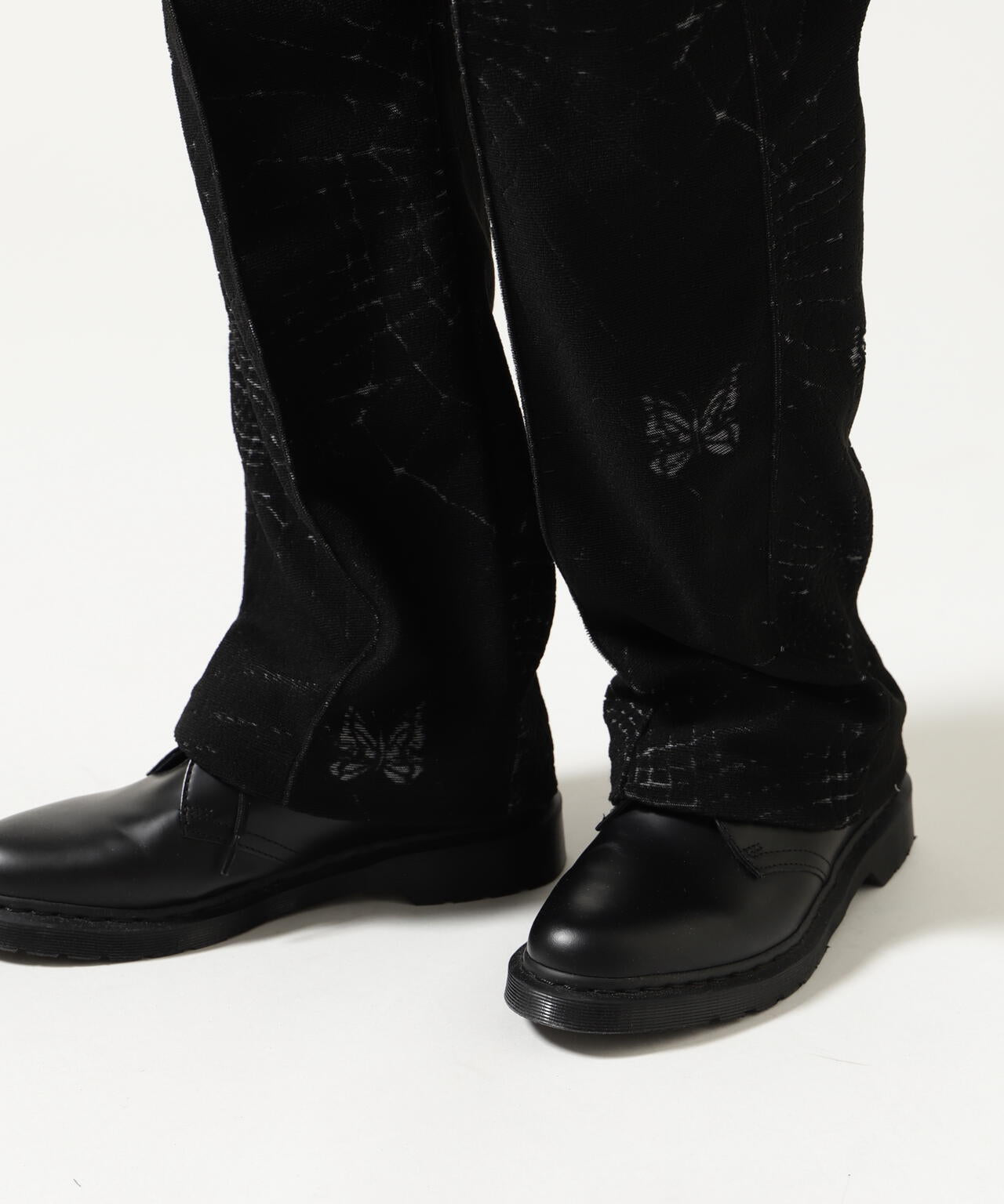 Needles/ニードルズ  Track Pant-Pile Jacquard Spider Web