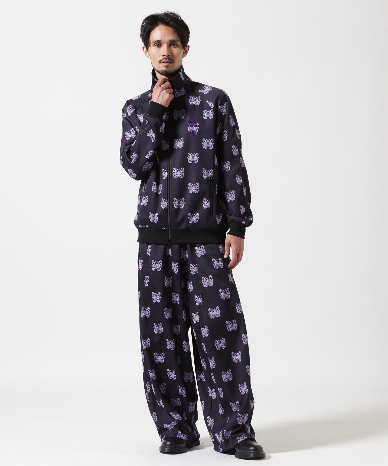 Needles x Kae Tanaka/ニードルズ×カエ タナカ  HD Track Pant - Poly Jacquard