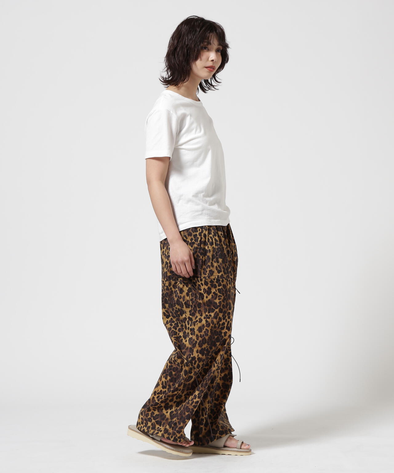 RHODOLIRION/ロドリリオン　Strings Pants - Leopard