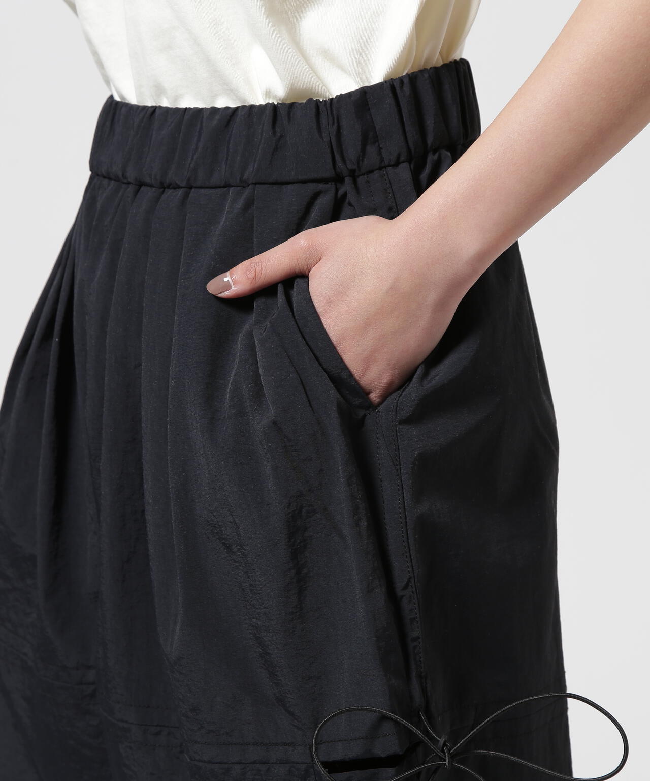 RHODOLIRION/ロドリリオン  Strings Pants - Taffeta