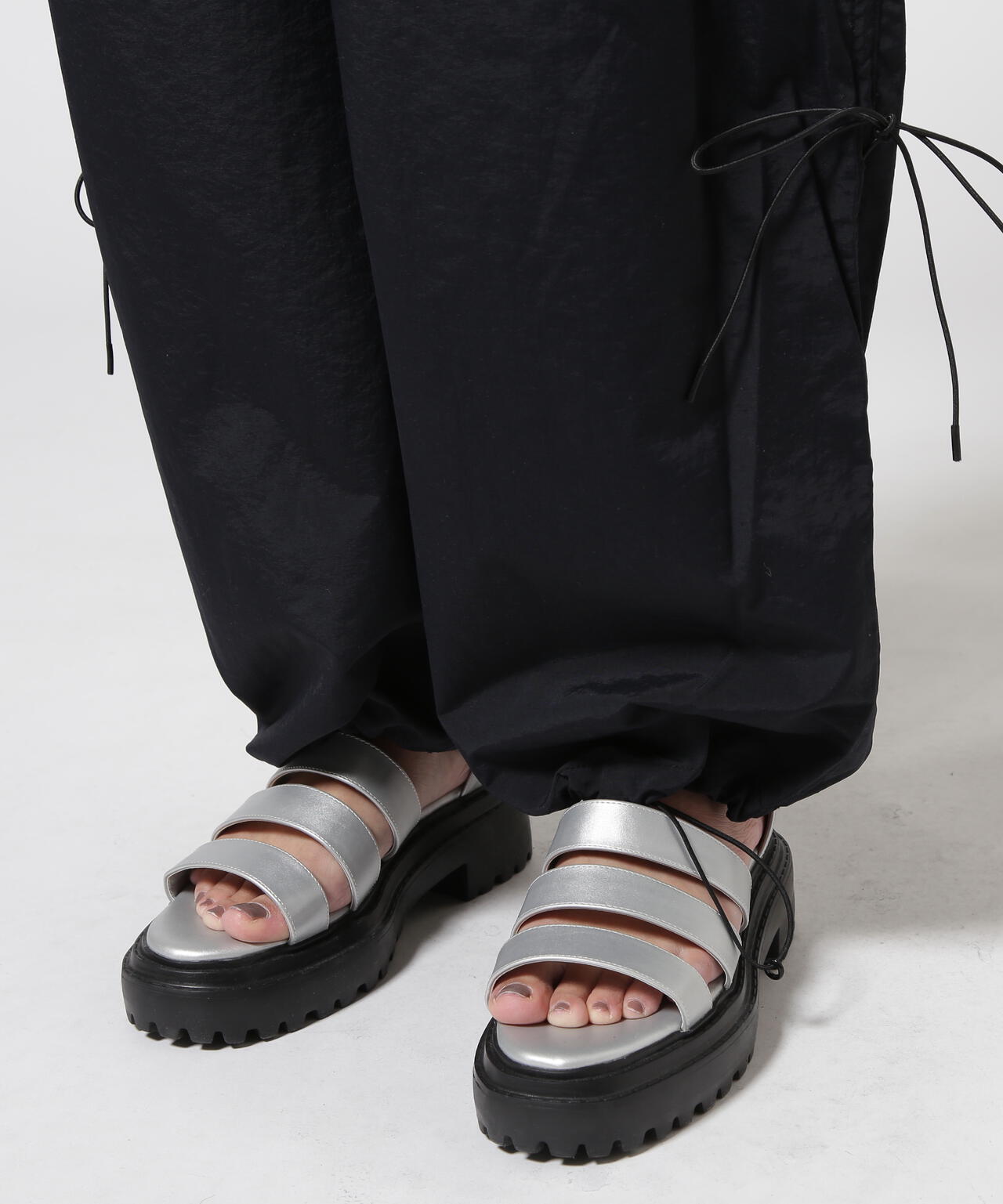 RHODOLIRION/ロドリリオン  Strings Pants - Taffeta