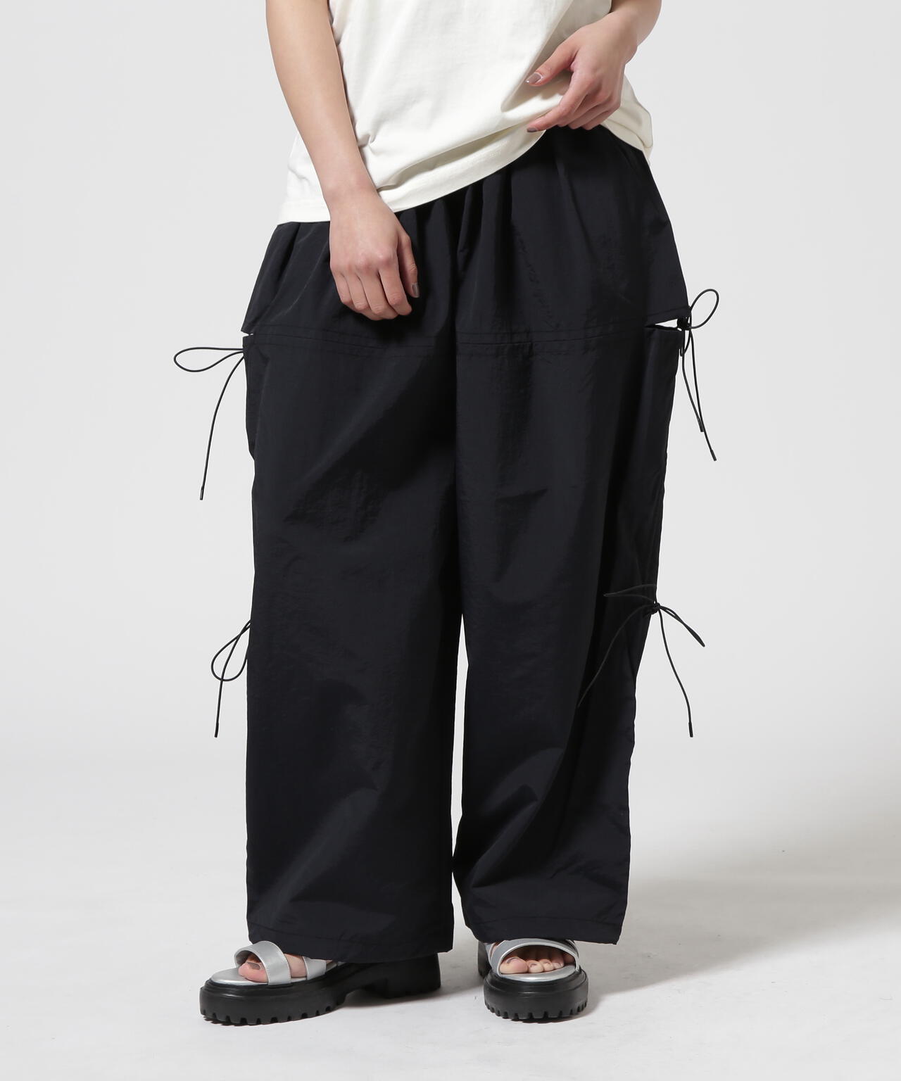 RHODOLIRION/ロドリリオン  Strings Pants - Taffeta