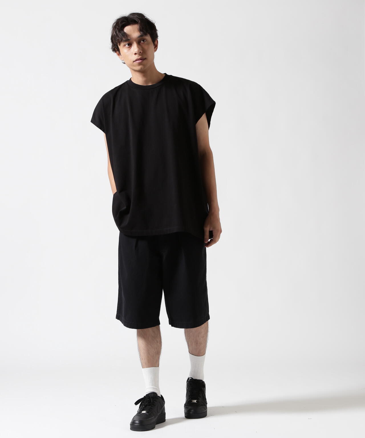 B omnivore/ビーオムニボー　RIPSTOP BELT SHPORTS リップストップベルトショーツ