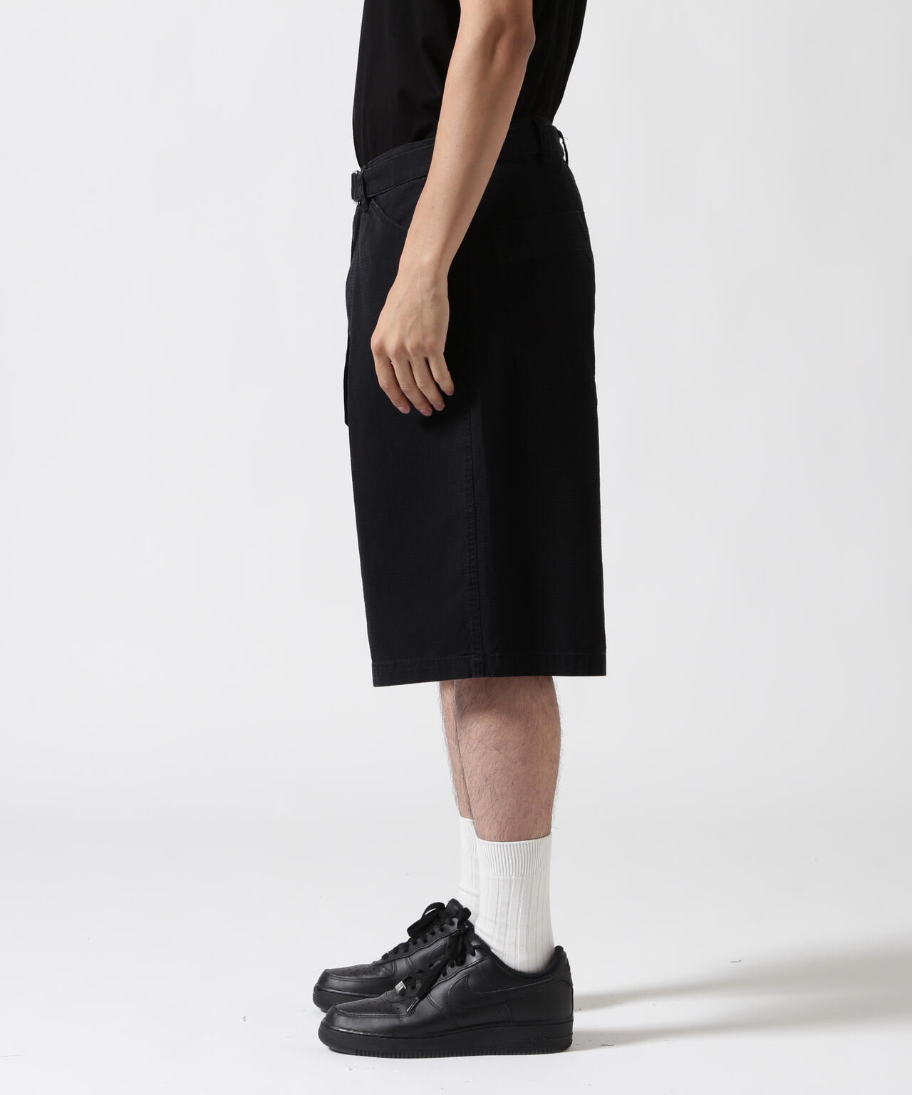 B omnivore/ビーオムニボー　RIPSTOP BELT SHPORTS リップストップベルトショーツ