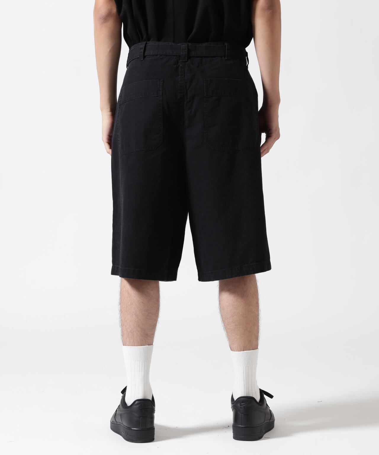 B omnivore/ビーオムニボー　RIPSTOP BELT SHPORTS リップストップベルトショーツ