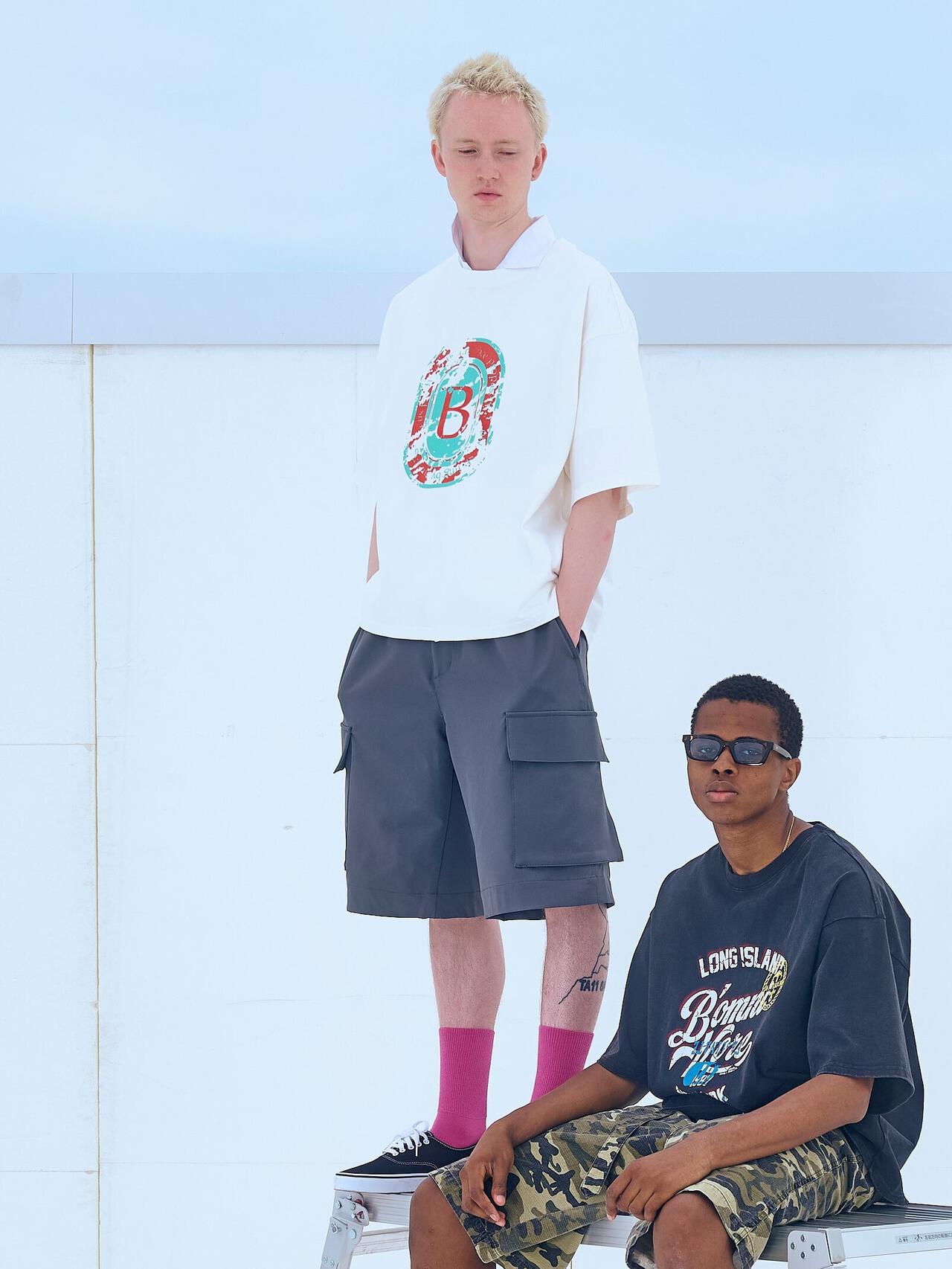 B omnivore/ビーオムニボー　PS CARGO SHORTS PSカーゴショーツ