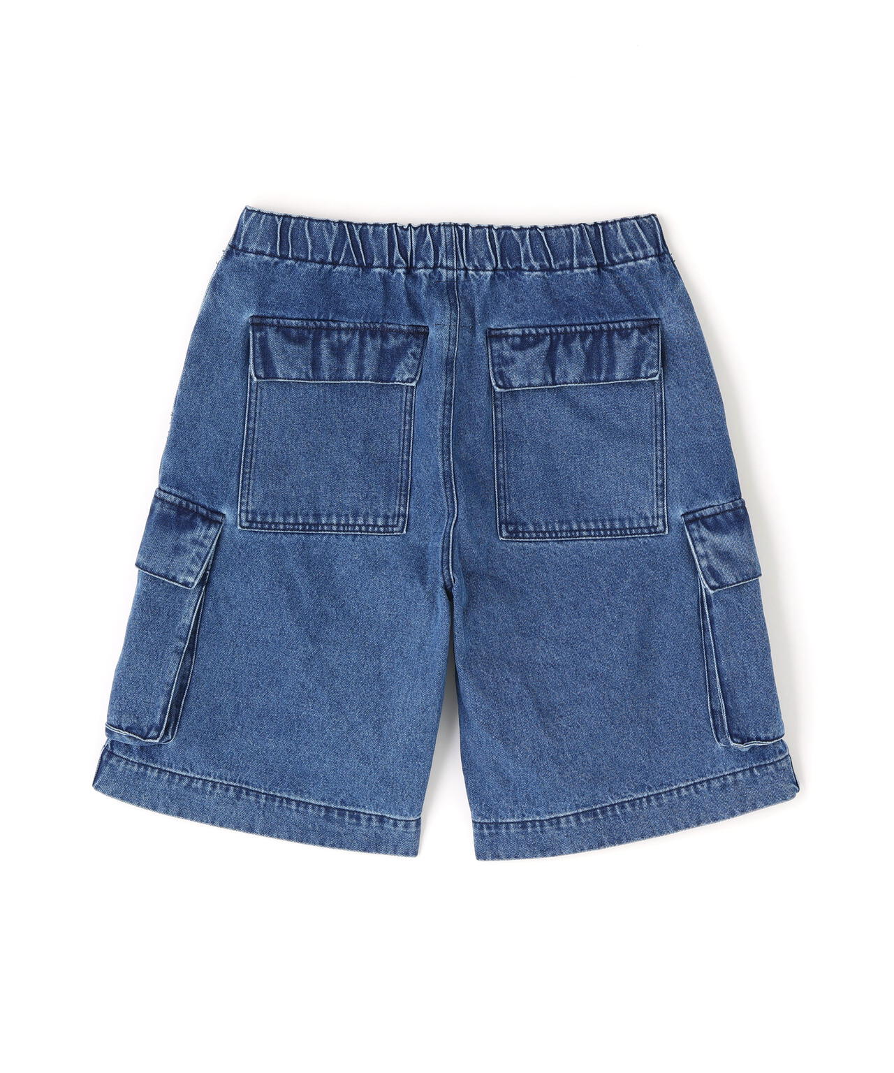 B omnivore/ビーオムニボー　DENIM CARGO SHORTS デニムカーゴショーツ