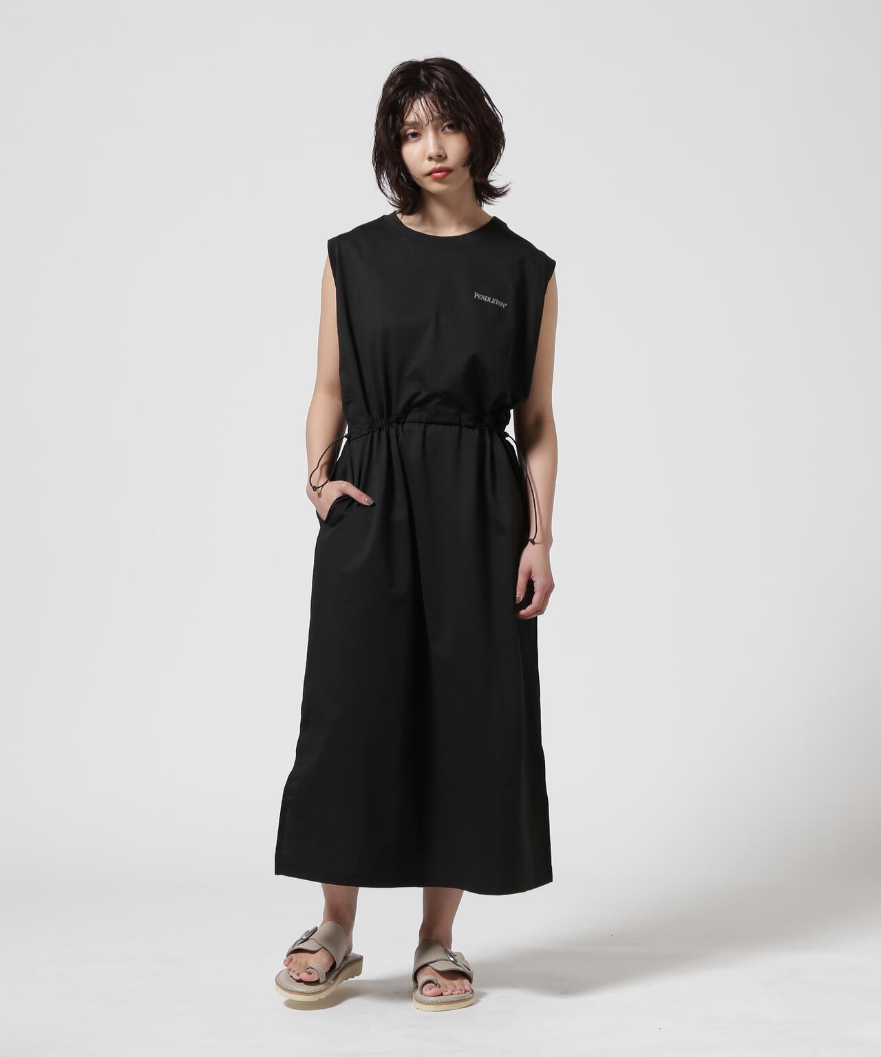 PENDLETON/ペンドルトン　CALCULO×SOLOTEX JERSEY N/S DRESS