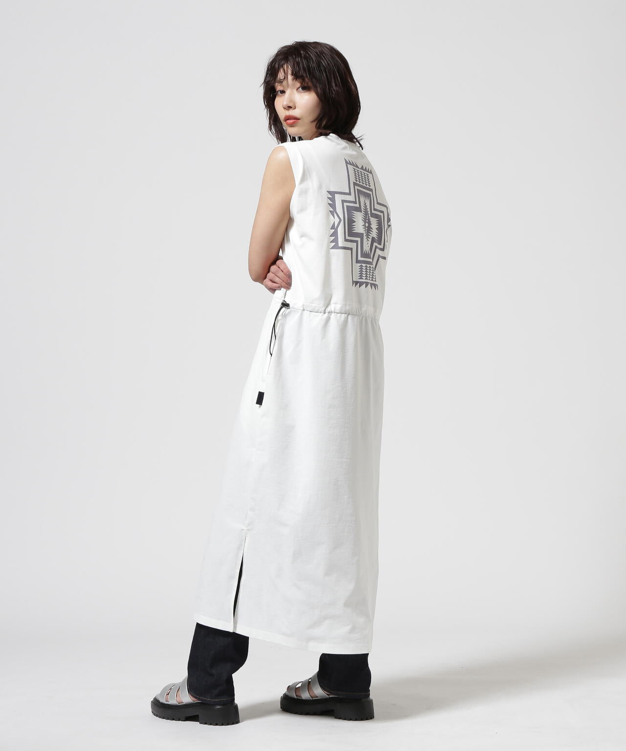 PENDLETON/ペンドルトン　CALCULO×SOLOTEX JERSEY N/S DRESS