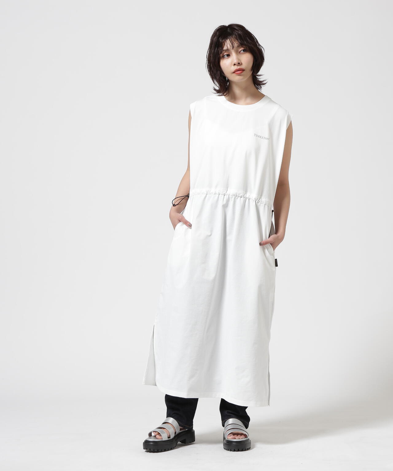 PENDLETON/ペンドルトン　CALCULO×SOLOTEX JERSEY N/S DRESS