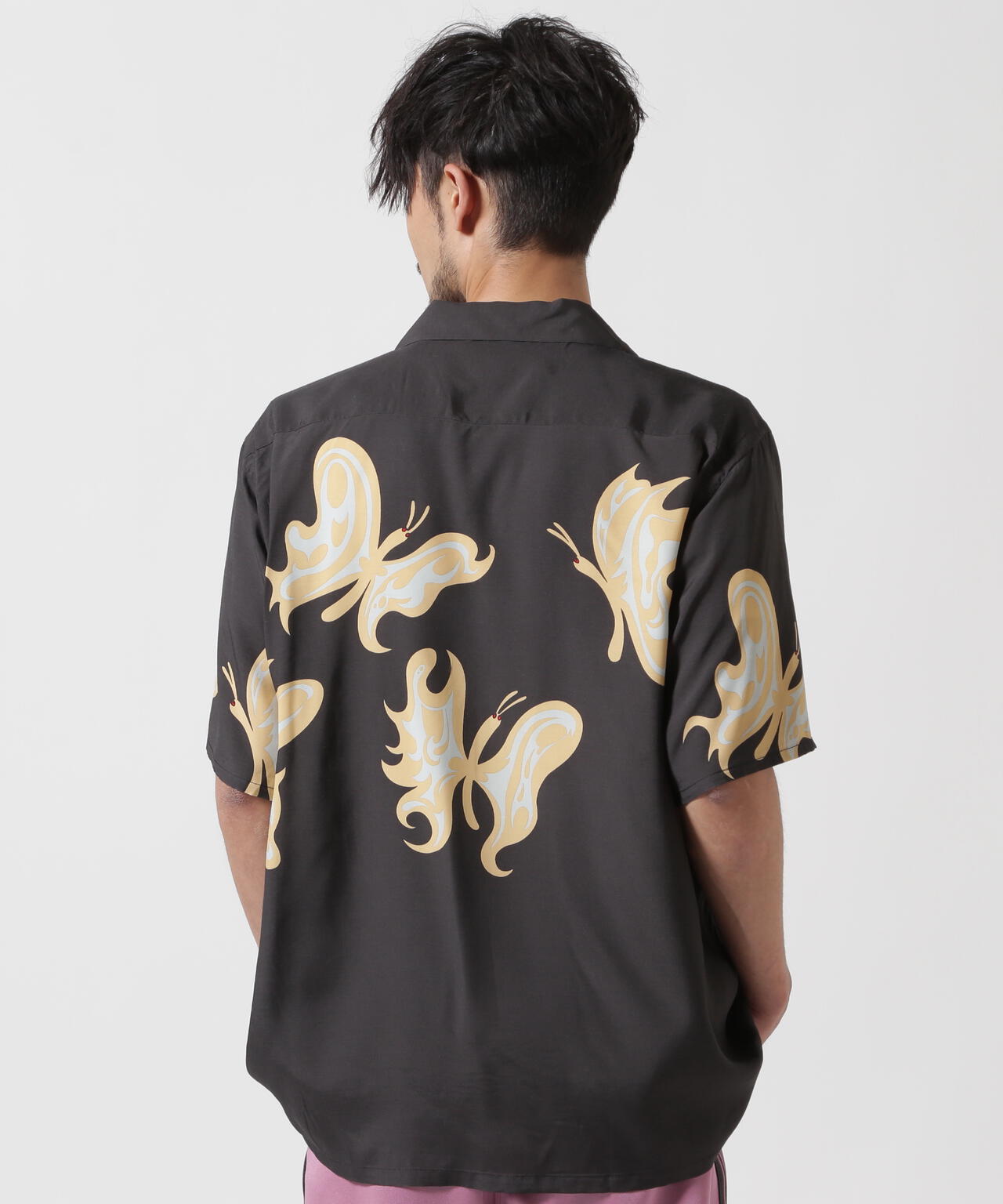Needles x Kae Tanaka/ニードルズ×カエ タナカ  S/S One-Up Shirt - KT Papillon
