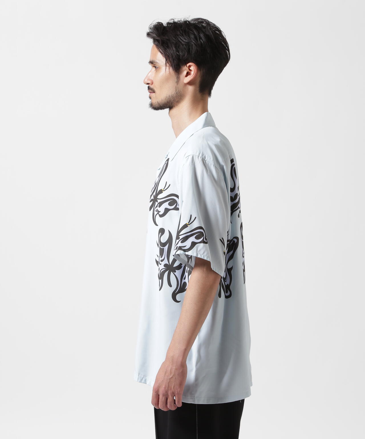 Needles x Kae Tanaka/ニードルズ×カエ タナカ  S/S One-Up Shirt - KT Papillon