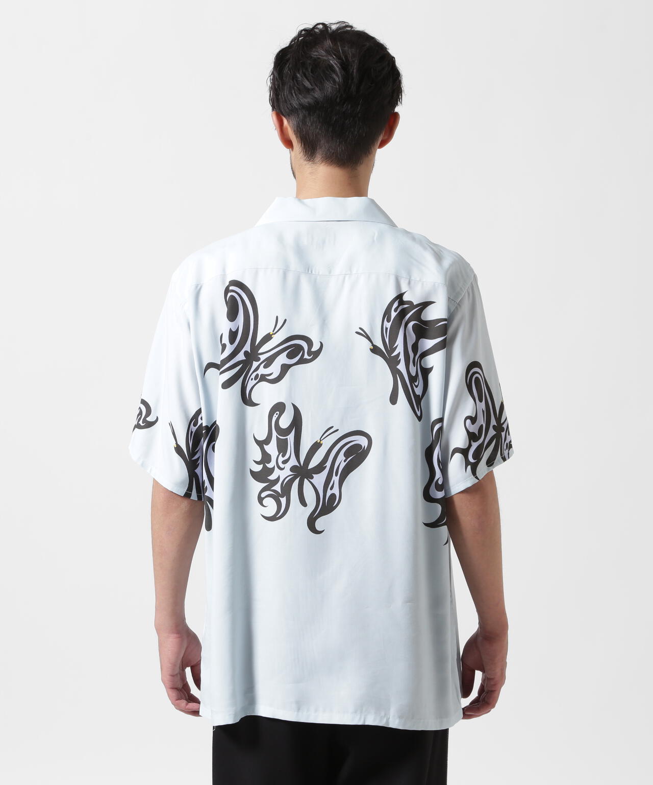 Needles x Kae Tanaka/ニードルズ×カエ タナカ  S/S One-Up Shirt - KT Papillon