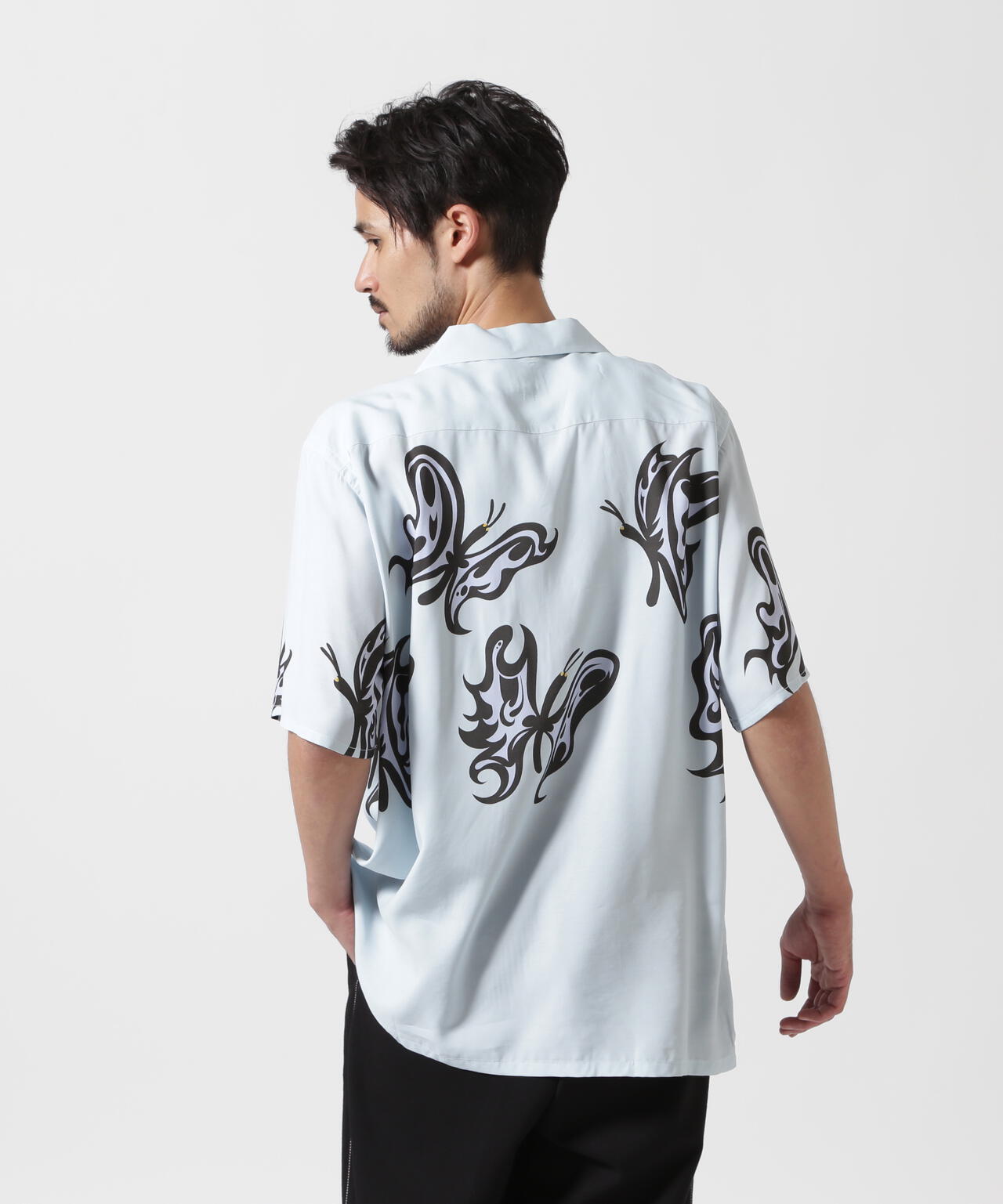 Needles x Kae Tanaka/ニードルズ×カエ タナカ  S/S One-Up Shirt - KT Papillon