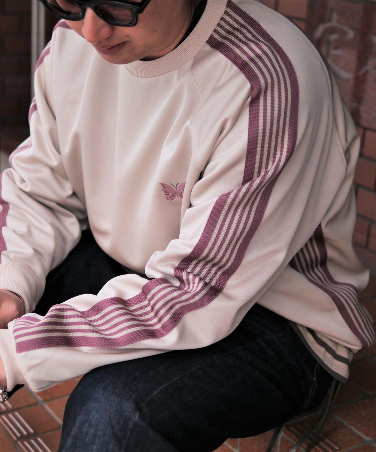 Needles/ニードルズ　Track Crew Neck Sh-Poly Smooth
