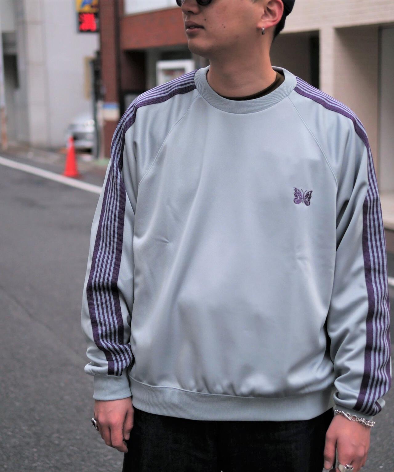 Needles/ニードルズ　Track Crew Neck Sh-Poly Smooth