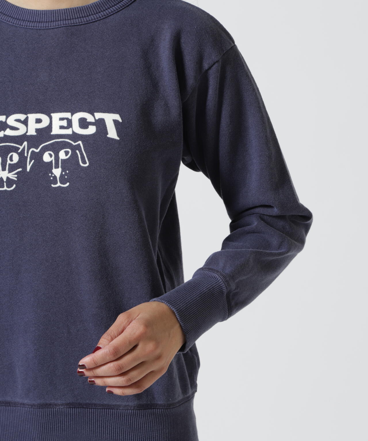 MIXTA/ミクスタ  RESPECT CREW NECK SWEAT SET IN