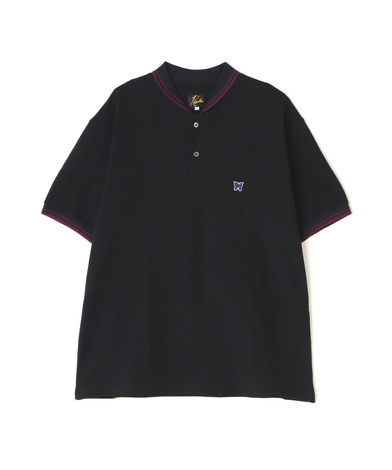 Needles/ニードルズ  Shawl Collar S/S Polo Cotton Pique