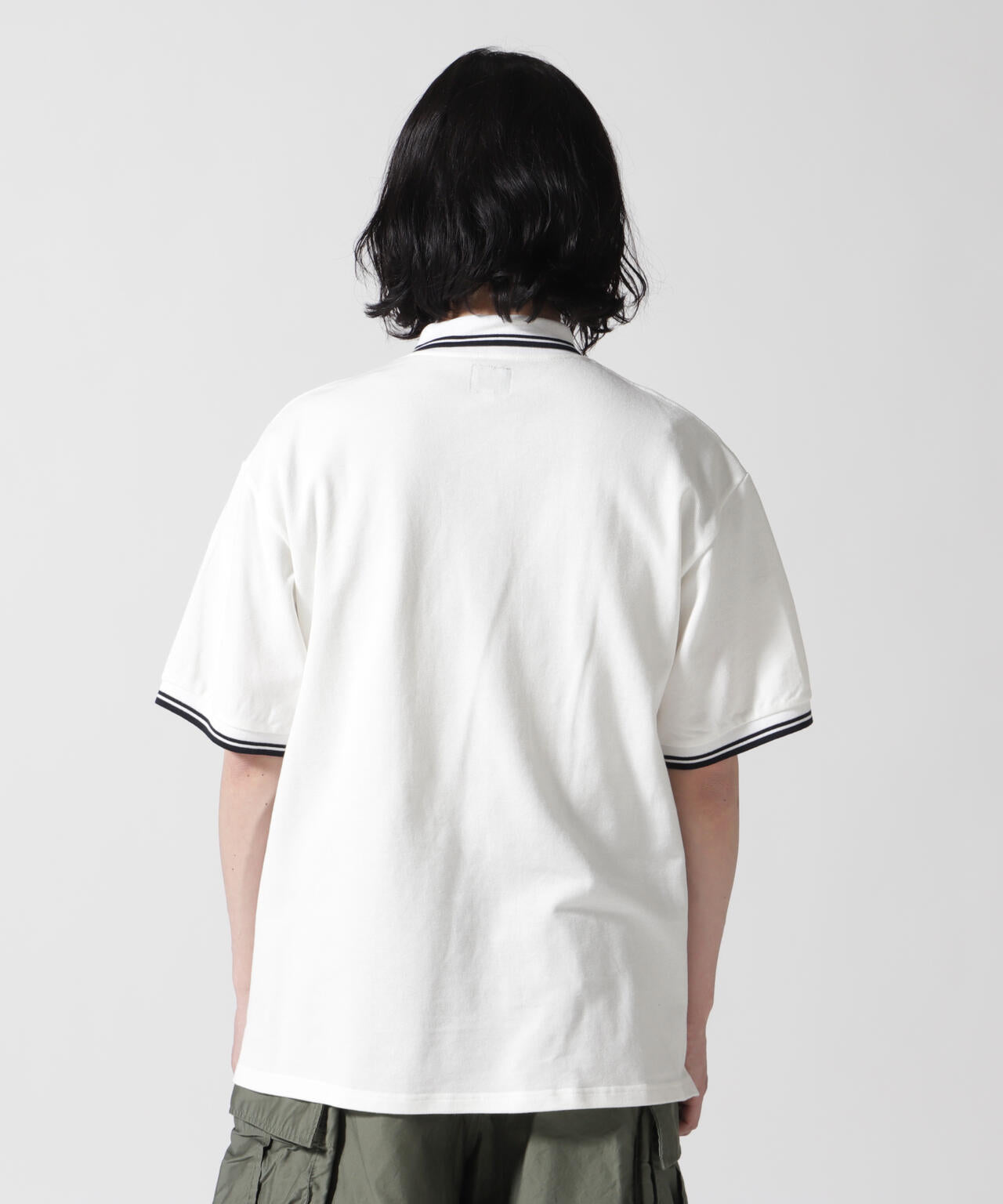 Needles/ニードルズ  Shawl Collar S/S Polo Cotton Pique