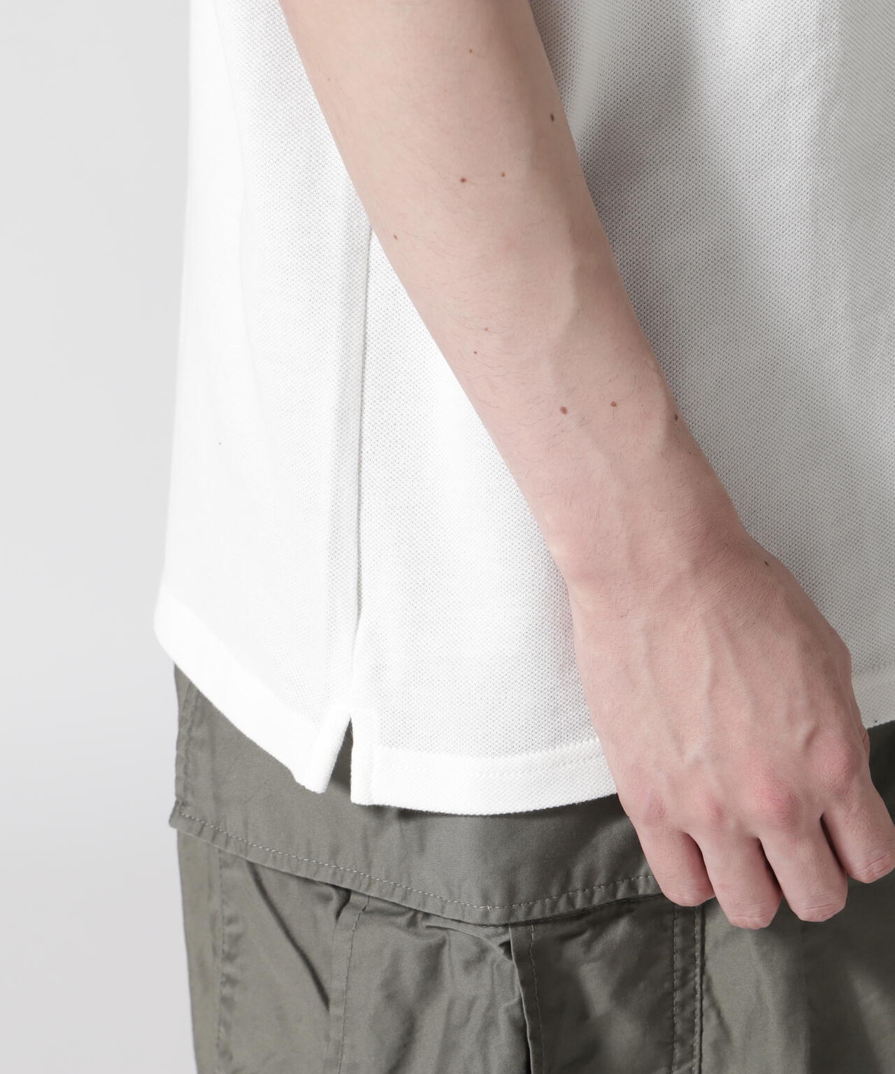 Needles/ニードルズ  Shawl Collar S/S Polo Cotton Pique