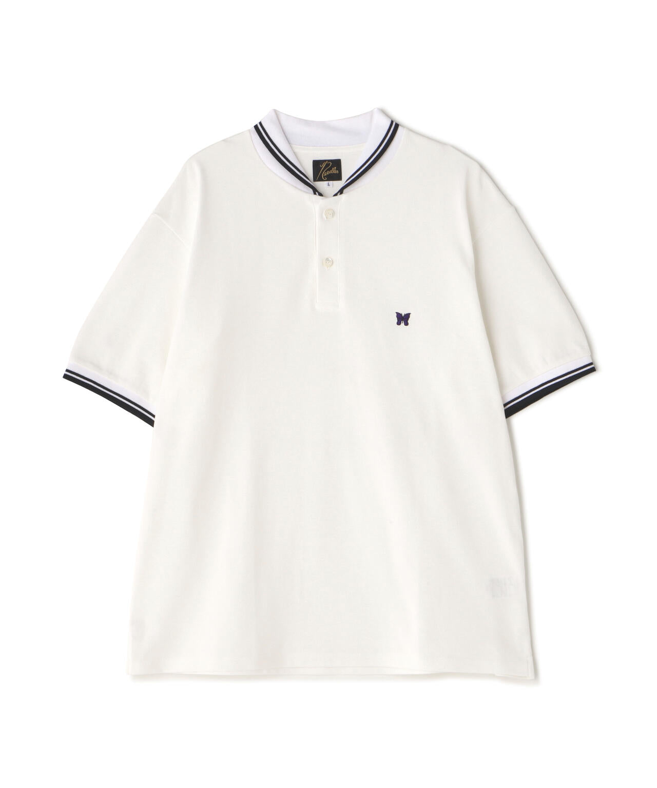 Needles/ニードルズ  Shawl Collar S/S Polo Cotton Pique