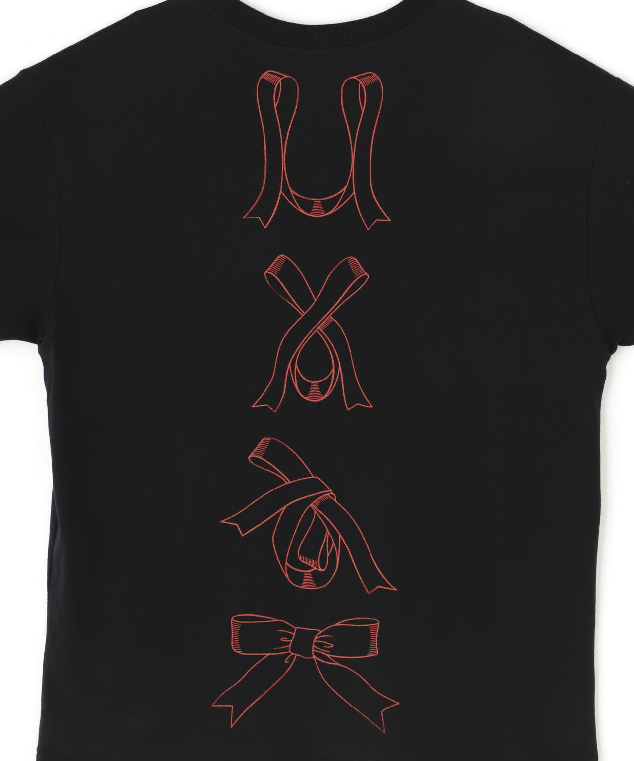 RHODOLIRION  Printed Making a bow with Ribbon Tee