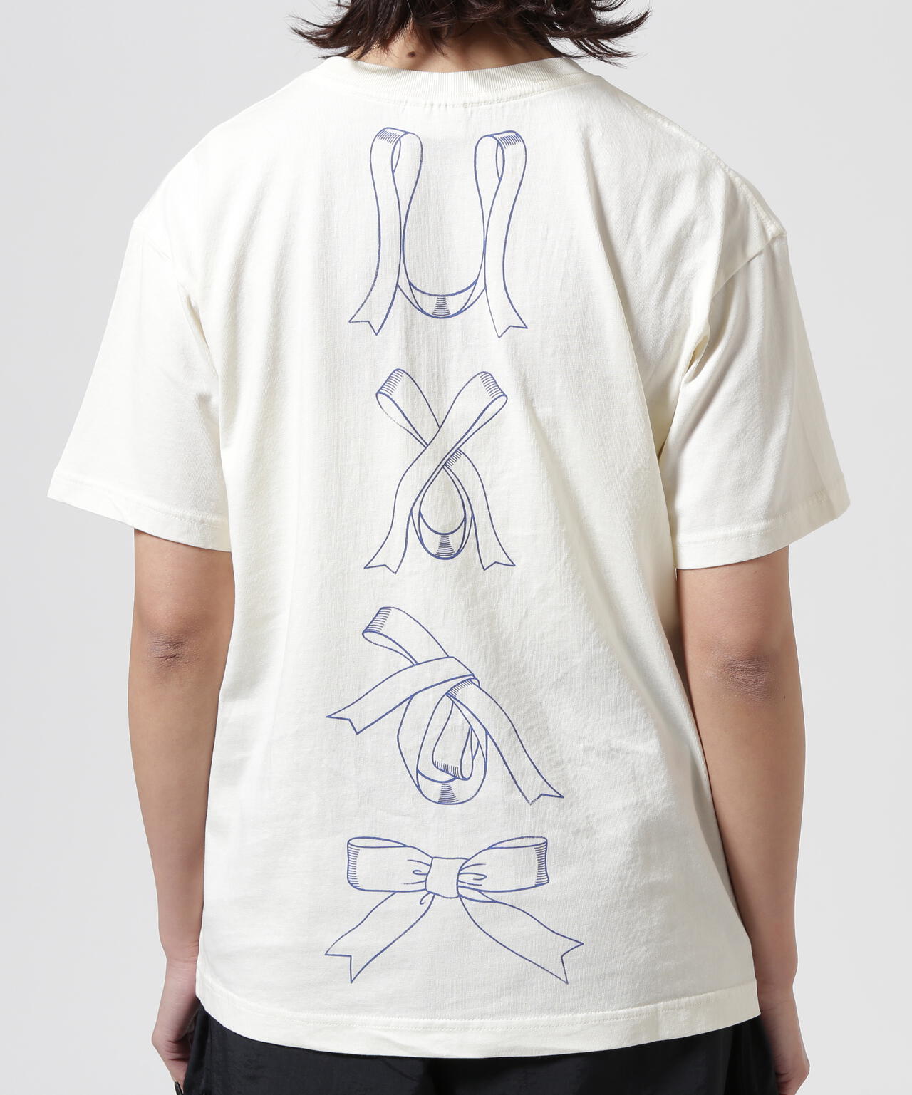 RHODOLIRION  Printed Making a bow with Ribbon Tee