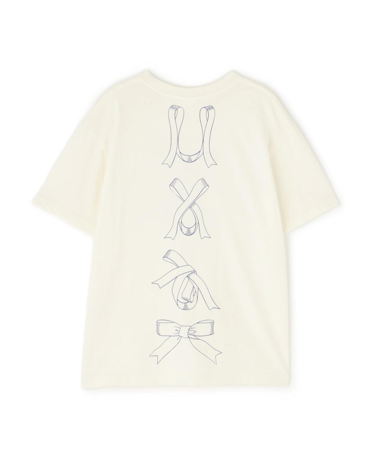 RHODOLIRION  Printed Making a bow with Ribbon Tee