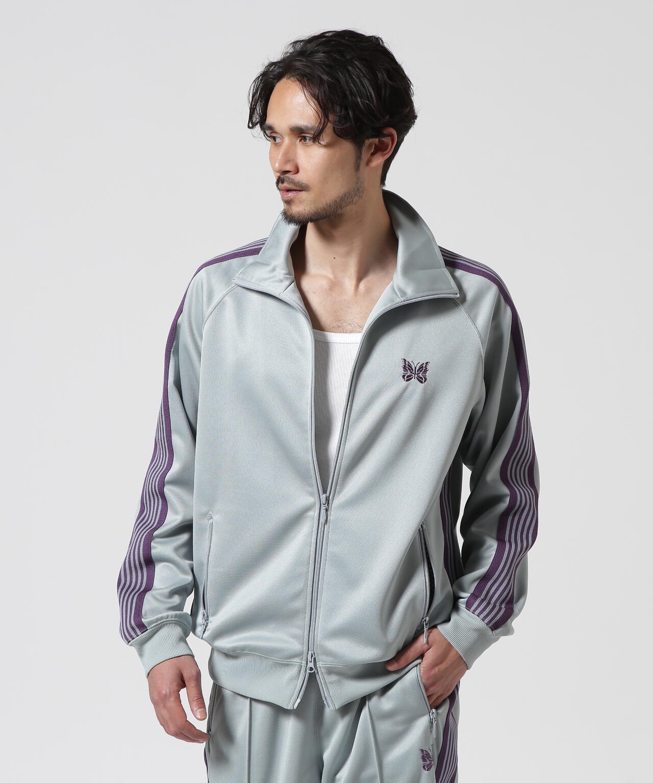 Needles/ニードルズ　Track Jacket - Poly Smooth