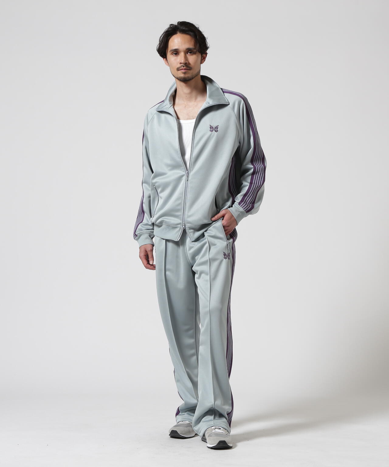 Needles/ニードルズ　Track Jacket - Poly Smooth