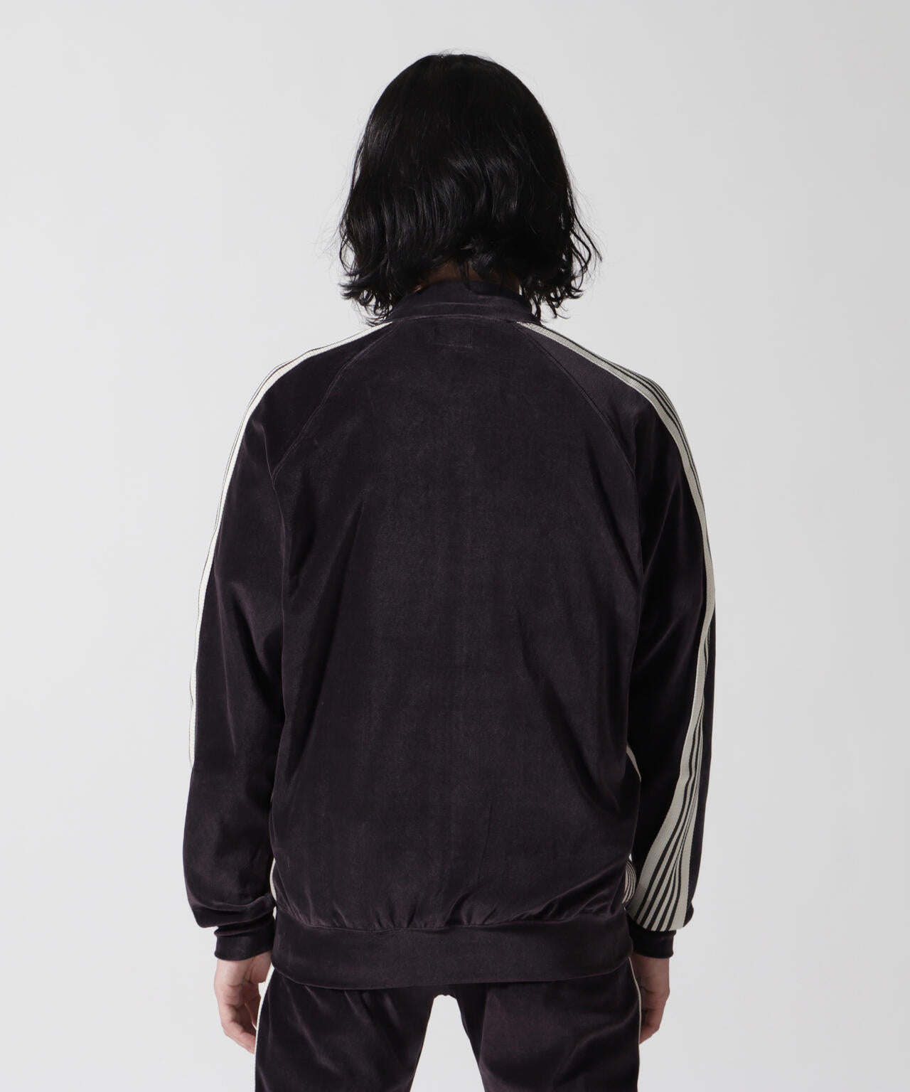 Needles/ニードルズ  Rib Collar Track Jacket - C/PE Velour