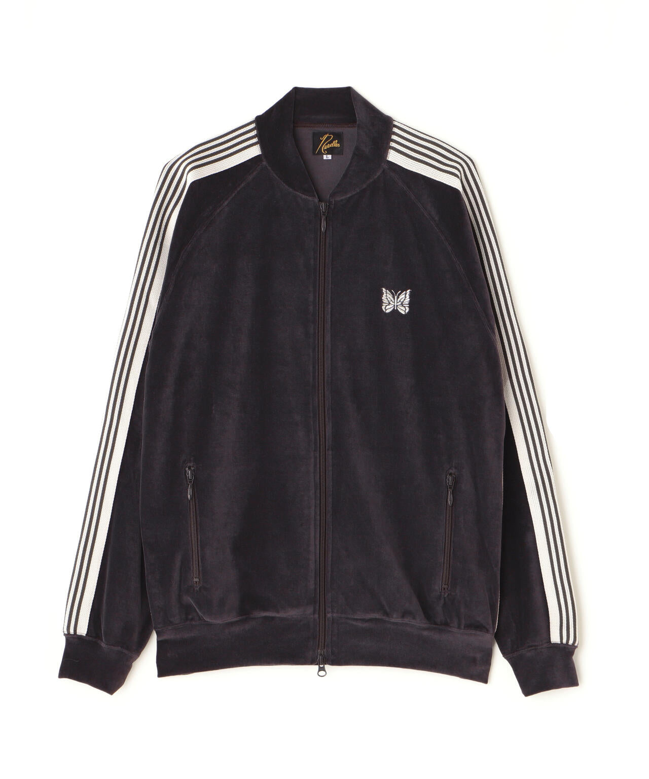 Needles/ニードルズ  Rib Collar Track Jacket - C/PE Velour