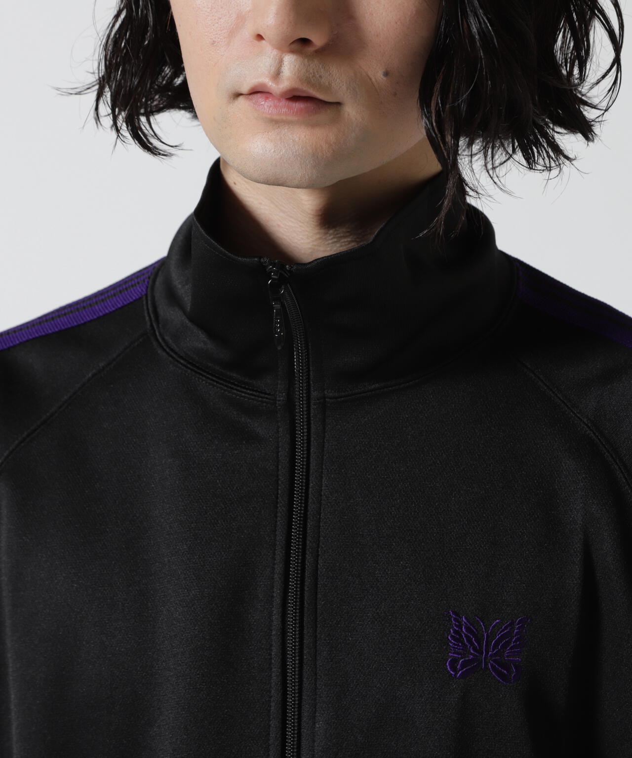 Needles/ニードルズ　別注Track Jacket - Poly Smooth